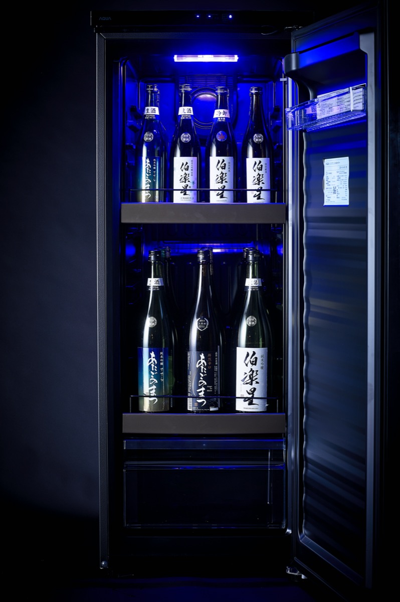 日本酒セラー SAKE CABINET CSR-15H AQUA / SAKE CABINET